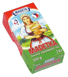 PROCESSED CHEESE MADETKA 45% 100G 2PCS