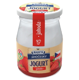 Jihočeský jogurt jahoda min._2,5% 200_g