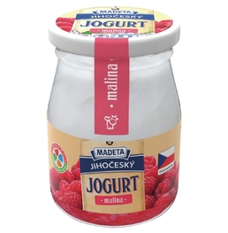 Jihočeský jogurt malina 2,8% 200_g