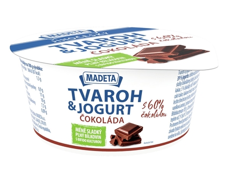 click to enlarge CURD + YOGHURT 60% CHOCOLATE 1% 135G