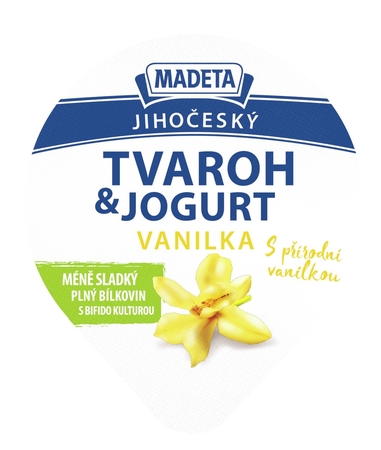 Jihočeský tvaroh_&_jogurt vanilka 1,3% 135_g