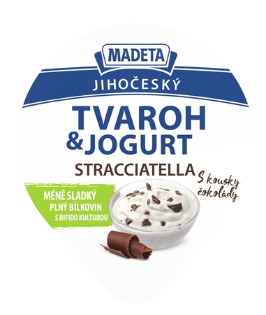 Jihočeský tvaroh_&_jogurt stracciatella 1,3% 135_g