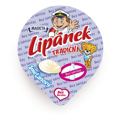 Lipánek MAXI smetanový bez_laktózy 130_g