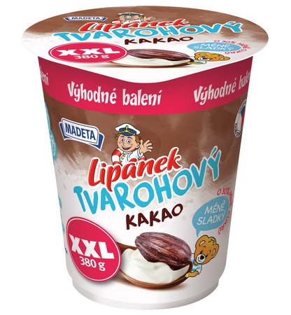 Lipánek tvarohový kakao XXL 380_g