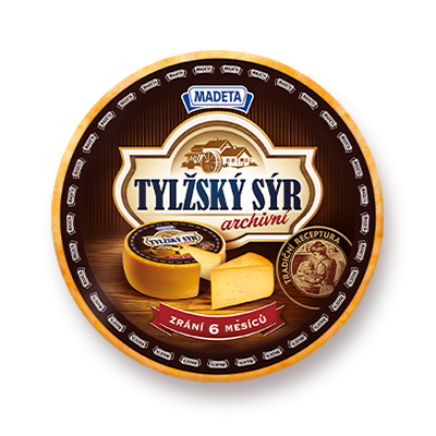 Tylžský syr archívny 6_mesiacov zrenia 48% cca_2,8_kg