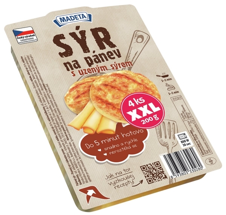 Sýr na_pánev s_uzeným sýrem XXL 4_ks_–_200_g 
