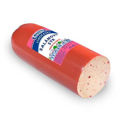 click to enlarge  CHEESE PROCESSED HAM, SMOKED 44% 1,5KG