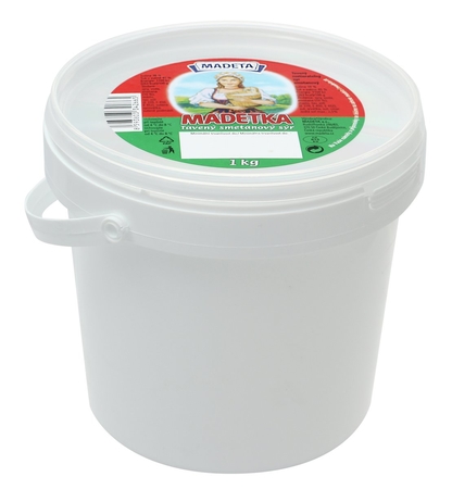 Kliknutím zvětšíte Madetka tavený smetanový sýr 45% 1_kg
