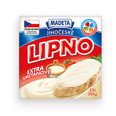 PROCESSED CHEESE LIPNO CREAMY 64% 200G 4PCS