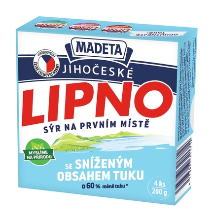 click to enlarge PROCESSED CHEESE LIPNO 26% 200G 4PCS