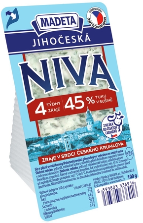BLUE CHEESE NIVA 45% 100G