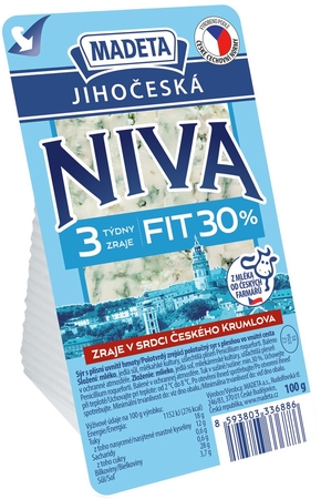 click to enlarge BLUE CHEESE NIVA FIT 30% 100G