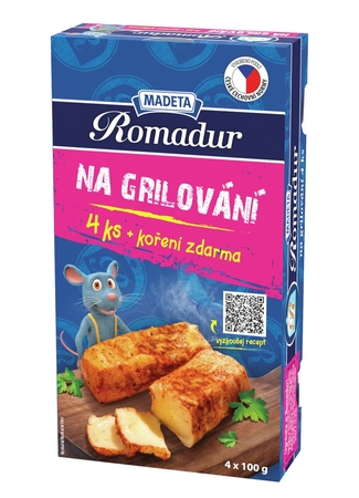Romadur na_grilování 4_ks_x_100_g +_koření zdarma
