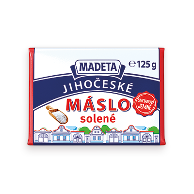 Jihočeské máslo solené 77% 125_g
