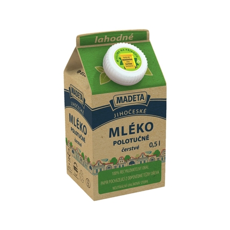 Jihočeské mléko lahodné polotučné 1,5% 0,5_l