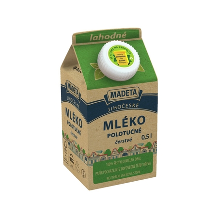 Jihočeské mlieko lahodné polotučné 1,5% 0,5_l