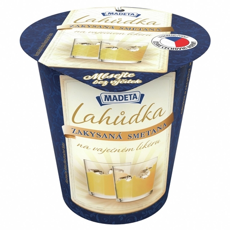 SOUR CREAM LAHŮDKA EGGNOG 13% 130G