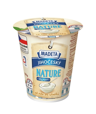 Kliknutím zvětšíte Jihočeský Nature bílý jogurt 3,1% 150_g
