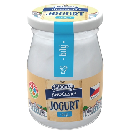 Kliknutím zvětšíte Jihočeský jogurt bílý 3,5% 200_g