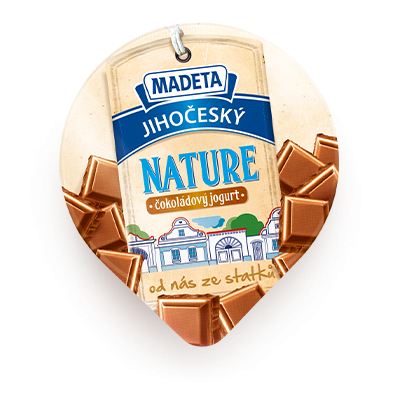 Kliknutím zvětšíte Jihočeský Nature čokoládový jogurt 2,8% 150_g