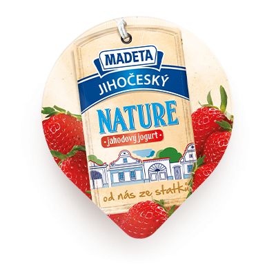 Jihočeský Nature jahodový jogurt 2,6% 150_g