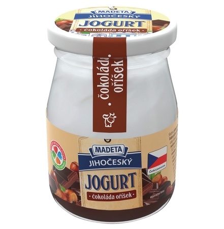 Jihočeský jogurt čokoláda oříšek 2,8% 200_g