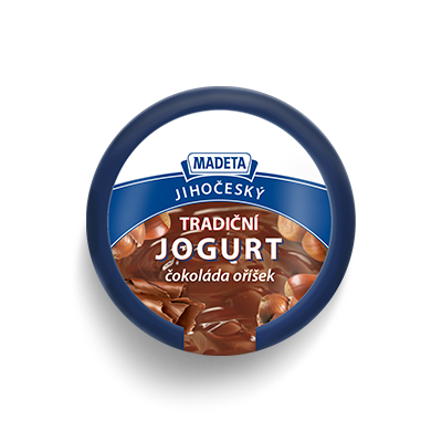 Jihočeský jogurt čokoláda oriešok min._2,5% 200_g