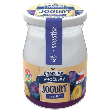 Jihočeský jogurt švestka 2,8% 200_g